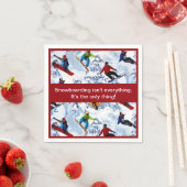 スノーボードは全てではない スタンダードカクテルナプキン (インサイチュ)