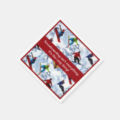 スノーボードは全てではない スタンダードカクテルナプキン (角)