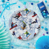 スノーボードは全てではない ペーパープレート (パーティー)