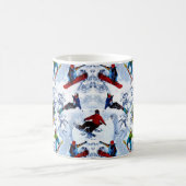 スノーボードは全てではない マグカップ (中央)