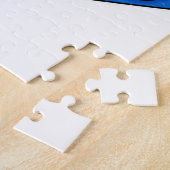 スノーボードを使ったカエル ジグソーパズル (側面)