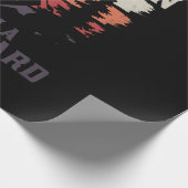 スノーボードを持つ老人を決して過小評価しない ラッピングペーパー (角)