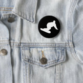 スノーボードアイコン 缶バッジ (インサイチュ)