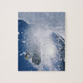 スノーボードアットスノーバードリゾートワサッチ ジグソーパズル (縦)