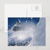 スノーボードアットスノーバードリゾートワサッチ ポストカード (正面/裏面)