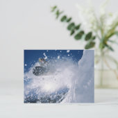 スノーボードアットスノーバードリゾートワサッチ ポストカード (スタンド正面)