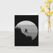 スノーボードアパレル – スノーボードスノーボードスノーボードスノーボーダースノーブ カード (黄色い花)