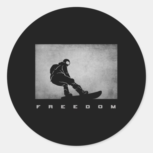 スノーボードアパレル – スノーボードスノーボードスノーボードスノーボーダースノーブ ラウンドシール (正面)