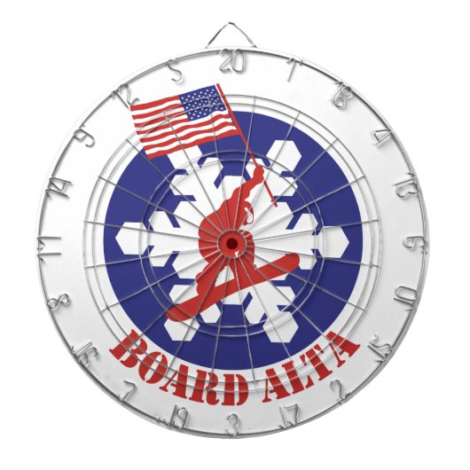 スノーボードアルタ ダーツボード (正面)