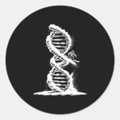 スノーボードウィンタースポーツ – 私のDnでスノーボーダー ラウンドシール (正面)