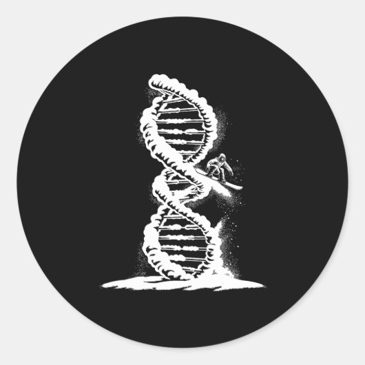 スノーボードウィンタースポーツ – 私のDnでスノーボーダー ラウンドシール (正面)