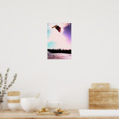 スノーボードエアポスター ポスター (キッチン)