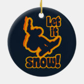 スノーボードオーナメント セラミックオーナメント (裏面)