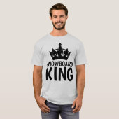 スノーボードキングTシャツスノーボード Tシャツ (正面フル)