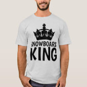 スノーボードキングTシャツスノーボード Tシャツ (正面)