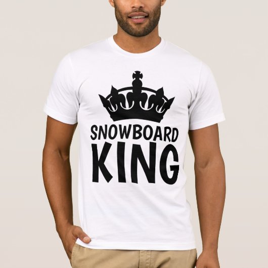 スノーボードキングTシャツ Tシャツ (正面)
