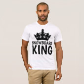 スノーボードキングTシャツ Tシャツ (正面フル)