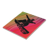 スノーボードジャンプ タイル (側面)