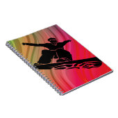 スノーボードジャンプ ノートブック (右側)