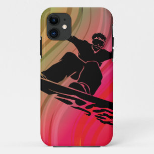スノーボードジャンプ iPhone 11 ケース