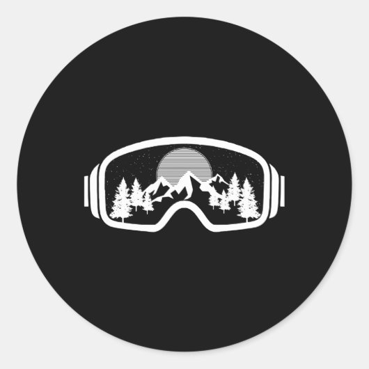 スノーボードスキーのゴーグルスノーボーダースキーヤーウィン ラウンドシール (正面)
