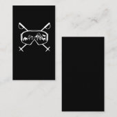 スノーボードスキーゴーグルススノースポーツマウンテンズ 名刺 (正面/裏面)