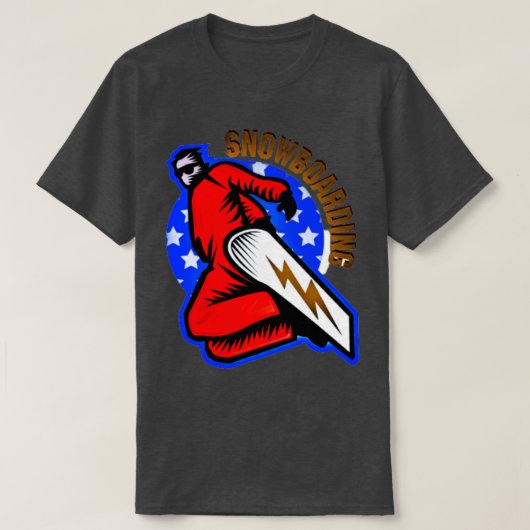 スノーボードスキーリゾート2 Tシャツ (デザイン正面)