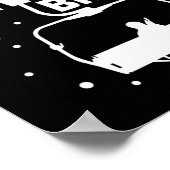 スノーボードスノーボーおもしろいドスノーボーダー1 ポスター (角)