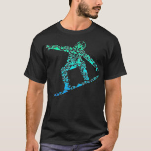 スノーボードスノーボーダースノーボーディングメンズボーイズキッズ Tシャツ
