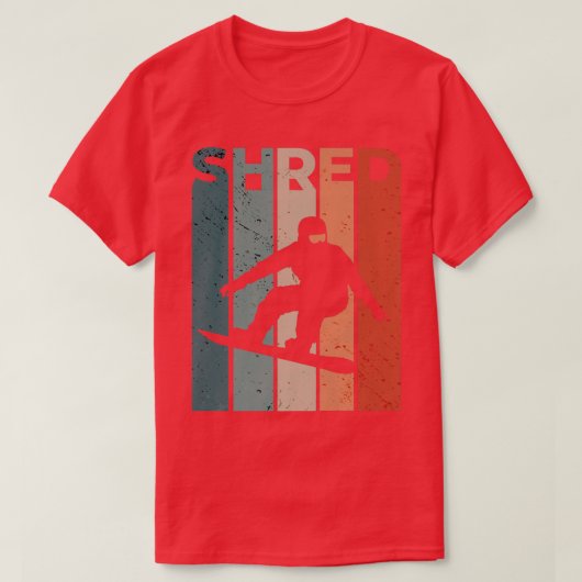 スノーボードスノーボーディングスノーボーダーウィンタースポーツ Tシャツ (デザイン正面)