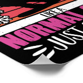 スノーボードスノーボードガールNowmal Girl Jus ポスター (角)