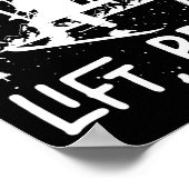 スノーボードスノーボードスキートリフトDo You Even Lift1 ポスター (角)