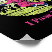 スノーボードスノーボードヴィンテージガールレトロソウルギル ポスター (角)