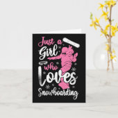 スノーボードスノーボードヴィンテージガール2 カード (黄色い花)