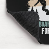 スノーボードスノーボードヴィンテージハスンド妻の結婚 マウスパッド (コーナー)