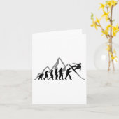 スノーボードスノーボード進化スノーボードスノーボー カード (黄色い花)