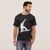 スノーボードスノーボード Tシャツ (正面フル)
