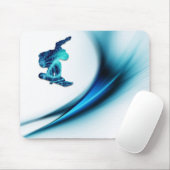 スノーボードデザインマウスパッド マウスパッド (マウス)