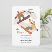 スノーボードデュオ招待状 招待状 (スタンド正面)