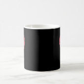 スノーボードハート コーヒーマグカップ (中央)