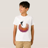 スノーボードハーフパイプ Tシャツ (正面フル)
