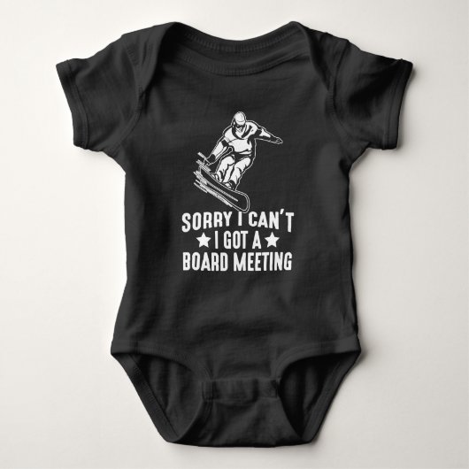 スノーボードバケーション冬フリースタイルスノーボード ベビーボディスーツ (正面)