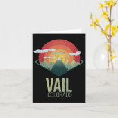 スノーボードベイルコロラドスキーウィンターマウンテンギフトS カード (黄色い花)