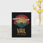 スノーボードベイルコロラドスキーウィンターマウンテンギフトS カード (黄色い花)