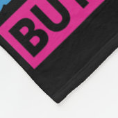 スノーボードホワイトパウダーレトロ90s 80sスノーボード フリースブランケット (角)