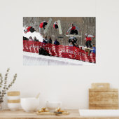 スノーボードポスター ポスター (キッチン)