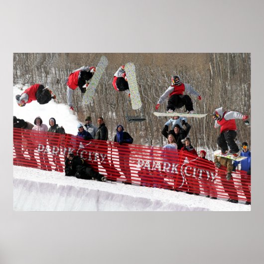 スノーボードポスター ポスター (正面)