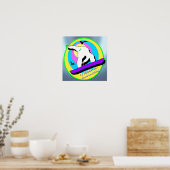 スノーボードポスター ポスター (キッチン)