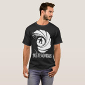スノーボードライセンスTシャツ メンズデザイン Tシャツ (正面フル)