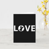 スノーボードラブスノーボードギフト カード (黄色い花)